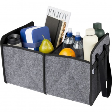 Logo trade advertising products image of: Felta GRS recycled felt foldable car organiser