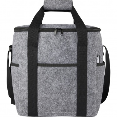 Logotrade advertising products photo of: Felta GRS recycled felt bottle cooler bag 21L