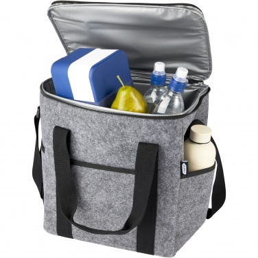 Logotrade promotional giveaways photo of: Felta GRS recycled felt bottle cooler bag 21L