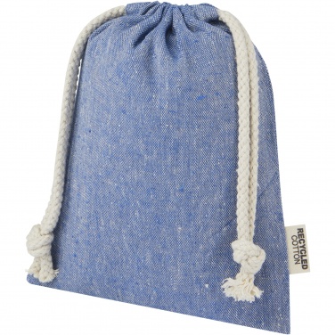 Logo trade promotional items image of: Pheebs 150 g/m² GRS recycled cotton gift bag small 0.5L