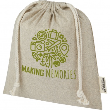 Logotrade advertising product picture of: Pheebs 150 g/m² GRS recycled cotton gift bag medium 1.5L