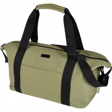 Logotrade promotional giveaway image of: Joey GRS recycled canvas sports duffel bag 25L