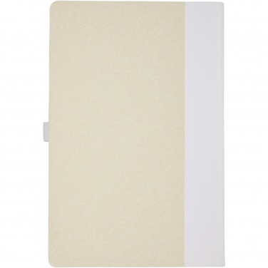 Logotrade corporate gift picture of: Dairy Dream A5 size reference recycled milk cartons notebook and ballpoint pen set