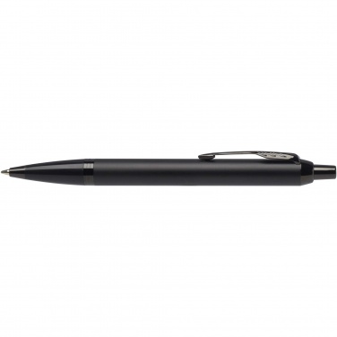Logotrade promotional merchandise picture of: Parker IM achromatic ballpoint and rollerball pen set with gift box