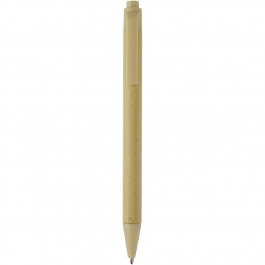 Logo trade promotional giveaways image of: Fabianna crush paper ballpoint pen