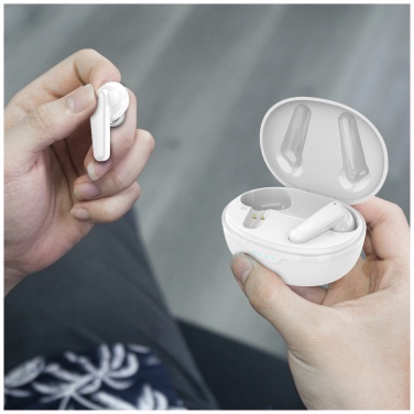 Logo trade promotional gifts image of: Prixton TWS158 ENC and ANC earbuds