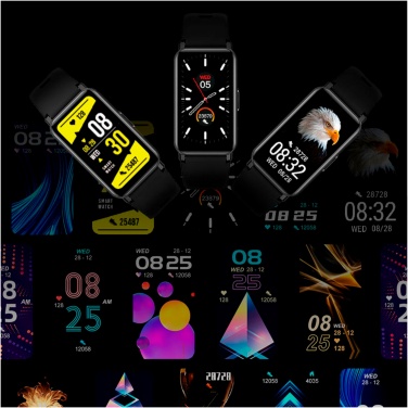 Logo trade promotional merchandise photo of: Prixton AT806 multisport smartband with GPS
