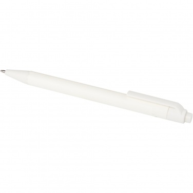 Logo trade advertising product photo of: Chartik monochromatic recycled paper ballpoint pen with matte finish