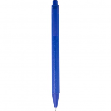 Logo trade business gifts image of: Chartik monochromatic recycled paper ballpoint pen with matte finish