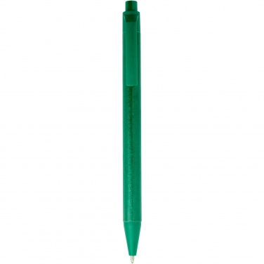 Logo trade promotional giveaways picture of: Chartik monochromatic recycled paper ballpoint pen with matte finish