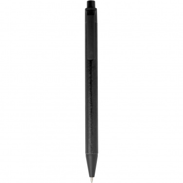 Logo trade advertising products picture of: Chartik monochromatic recycled paper ballpoint pen with matte finish