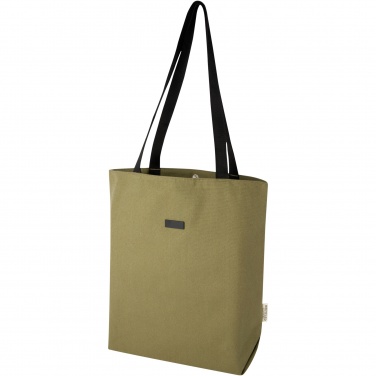 Logo trade corporate gifts picture of: Joey GRS recycled canvas versatile tote bag 14L