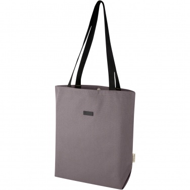 Logo trade advertising products picture of: Joey GRS recycled canvas versatile tote bag 14L