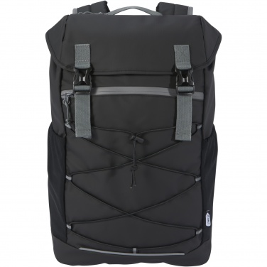 Logotrade advertising products photo of: Aqua 15.6" GRS recycled water resistant laptop backpack 23L