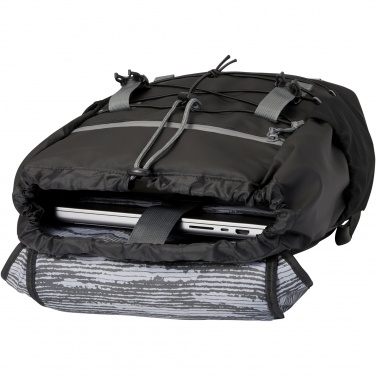 Logotrade promotional merchandise photo of: Aqua 15.6" GRS recycled water resistant laptop backpack 23L