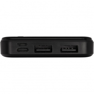 Logo trade promotional products image of: Loop 10.000 mAh recycled plastic power bank 