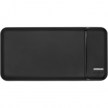 Logo trade promotional merchandise image of: Loop 20.000 mAh recycled plastic power bank 