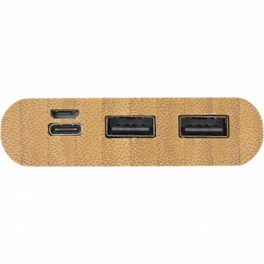 Logotrade promotional item picture of: Tulda 10.000 mAh bamboo power bank