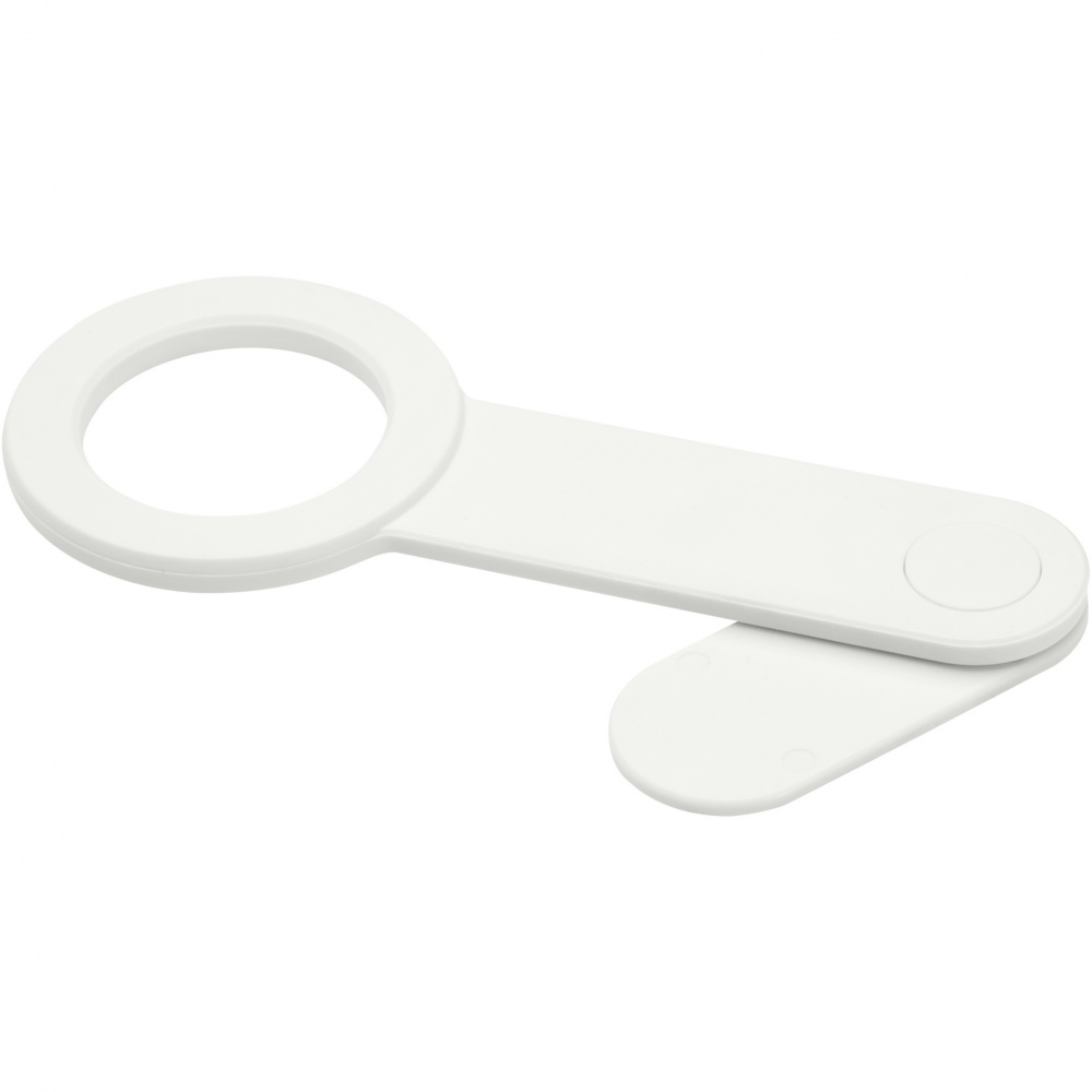 Logo trade business gift photo of: Hook recycled plastic desktop phone holder