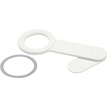 Logotrade corporate gift image of: Hook recycled plastic desktop phone holder