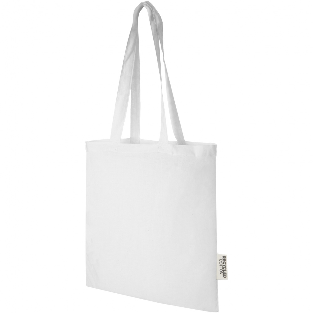 Logotrade promotional giveaways photo of: Madras 140 g/m2 GRS recycled cotton tote bag 7L