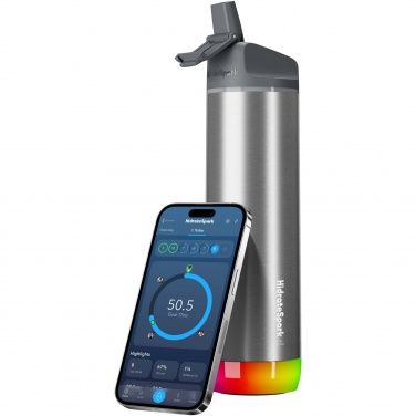 Logo trade advertising products image of: HidrateSpark® PRO 620 ml vacuum insulated stainless steel smart water bottle