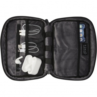 Logo trade corporate gifts image of: Rise GRS recycled organiser pouch  