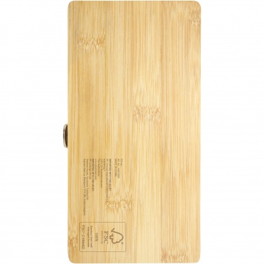 Logo trade promotional items image of: Rivet 19-piece bamboo/recycled plastic tool set