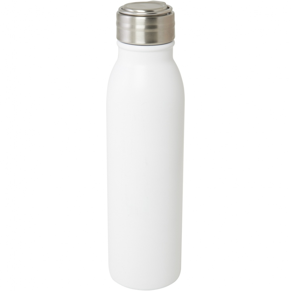 Logo trade advertising products picture of: Harper 700 ml RCS certified stainless steel water bottle with metal loop