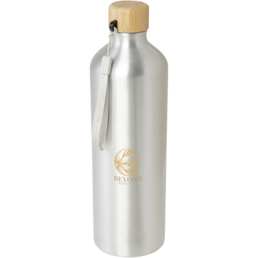 Logotrade promotional gift picture of: Malpeza 1000 ml RCS certified recycled aluminium water bottle