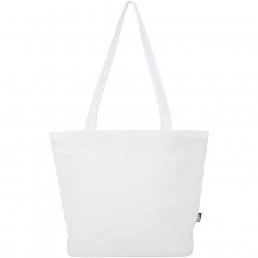 Logo trade promotional gift photo of: Panama GRS recycled zippered tote bag 20L