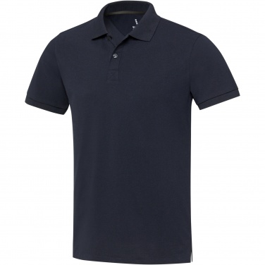 Logo trade advertising product photo of: Emerald short sleeve unisex Aware™ recycled polo