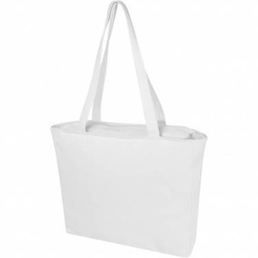 Logo trade promotional item photo of: Weekender 500 g/m² Aware™ recycled tote bag