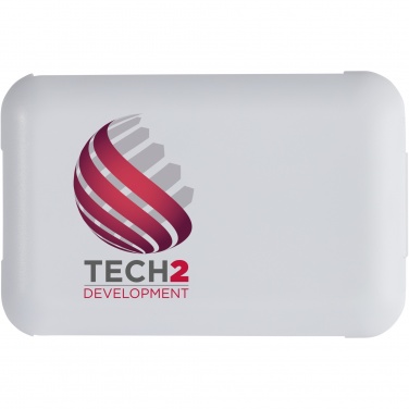 Logo trade promotional products image of: Savvy recycled plastic modular charging cable with phone holder