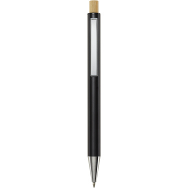 Logotrade promotional gift image of: Cyrus recycled aluminium ballpoint pen (black ink)