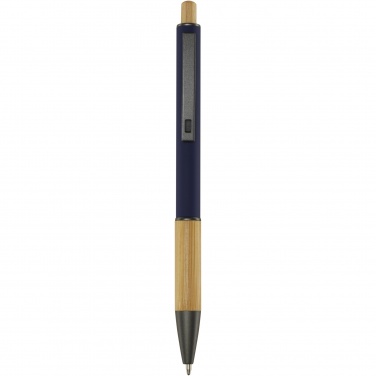 Logo trade advertising products image of: Darius recycled aluminium ballpoint pen