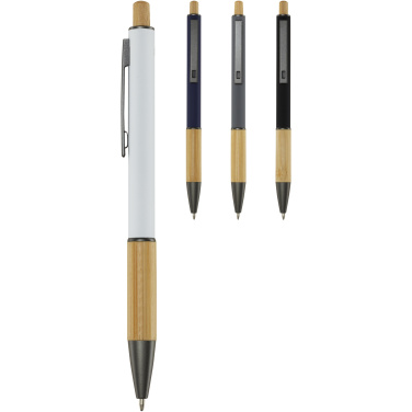 Logo trade advertising products picture of: Darius recycled aluminium ballpoint pen