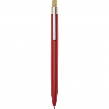 Logo trade promotional gift photo of: Nooshin recycled aluminium ballpoint pen  (blue ink)