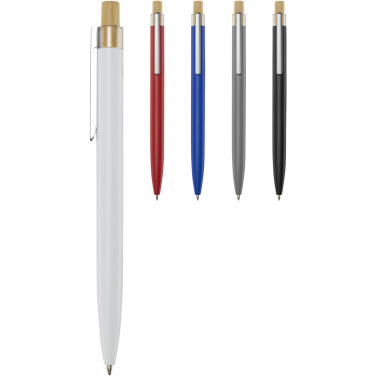 Logotrade promotional merchandise photo of: Nooshin recycled aluminium ballpoint pen (black ink)