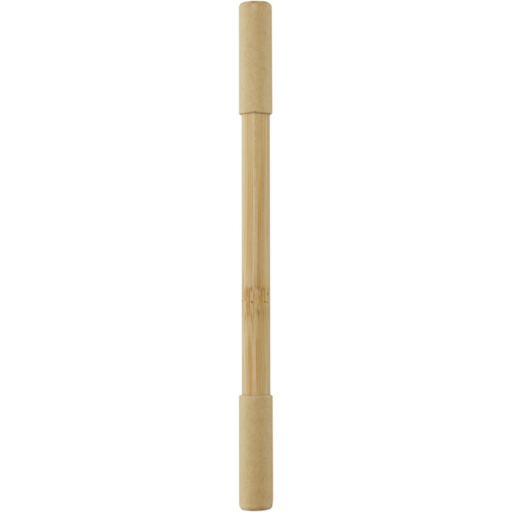 Logotrade promotional merchandise picture of: Samambu bamboo duo pen