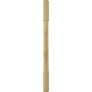 Logotrade promotional product picture of: Samambu bamboo duo pen