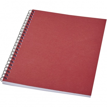 Logo trade promotional items picture of: Desk-Mate® A5 colour spiral notebook
