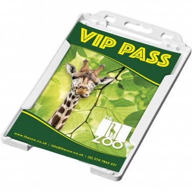 Logotrade business gift image of: Pierre recycled plastic card holder 