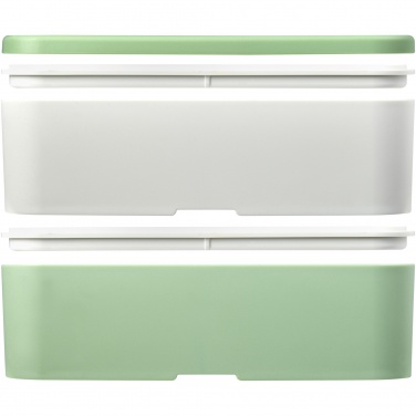 Logo trade advertising products picture of: MIYO Renew double layer lunch box