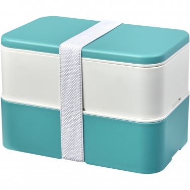 Logo trade promotional gift photo of: MIYO Renew double layer lunch box