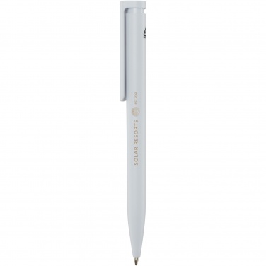 Logo trade corporate gifts image of: Unix recycled plastic ballpoint pen