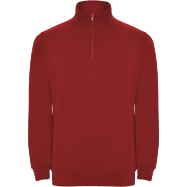 Logo trade promotional giveaways image of: Aneto quarter zip sweater
