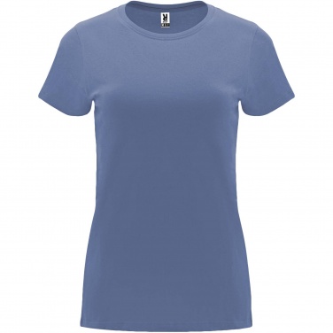 Logo trade promotional giveaways image of: Capri short sleeve women's t-shirt