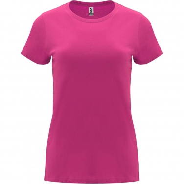 Logo trade promotional giveaways image of: Capri short sleeve women's t-shirt