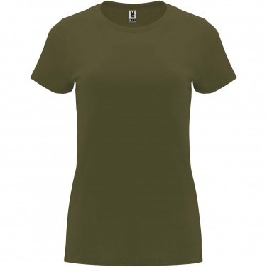 Logo trade promotional item photo of: Capri short sleeve women's t-shirt